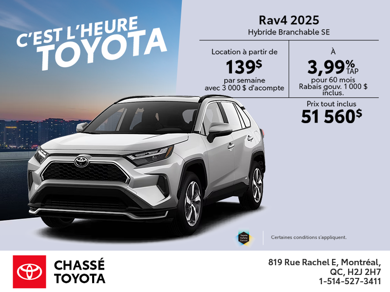 Toyota RAV4 Plug-In Hybrid 2025