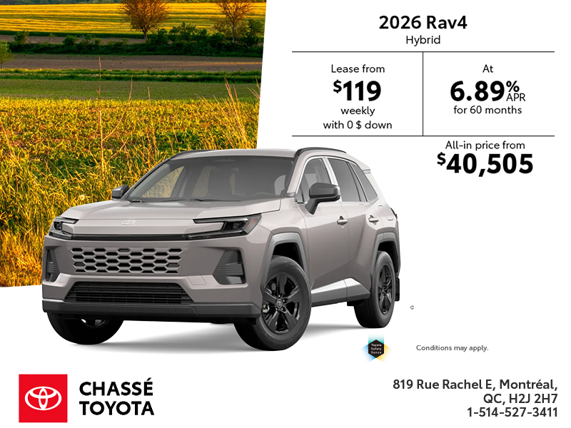 2026 Toyota RAV4 Hybrid