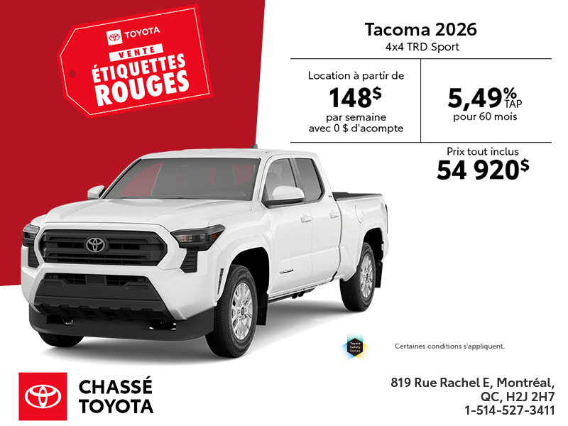 Toyota Tacoma 2026