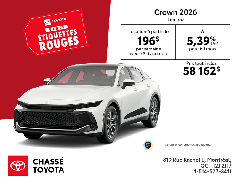 Toyota Crown Limited  2026