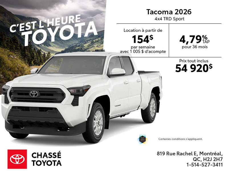Toyota Tacoma 2026