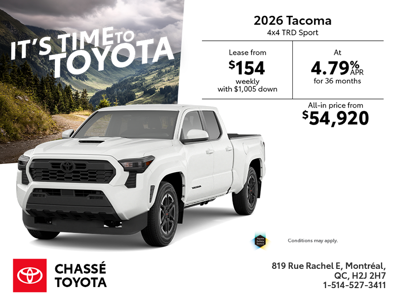 2026 Toyota Tacoma