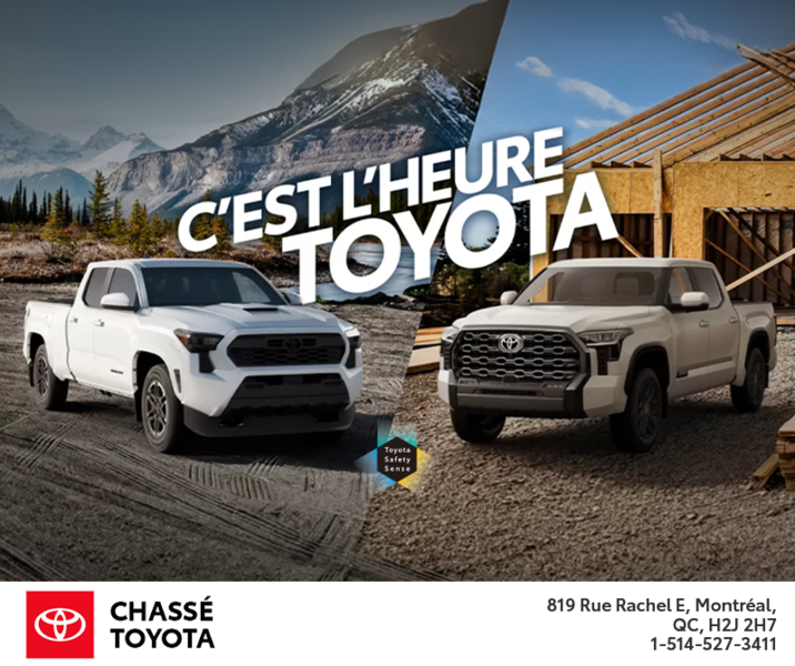 C'est l'heure Toyota