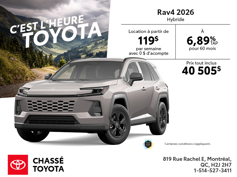 Toyota RAV4 Hybrid 2026