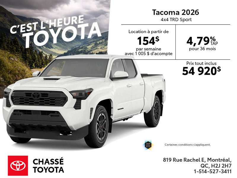 Toyota Tacoma 2026