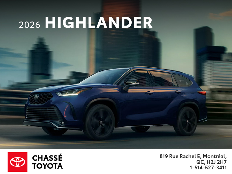 2026 Toyota Highlander