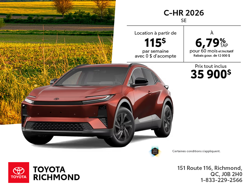 Toyota C-HR 2026