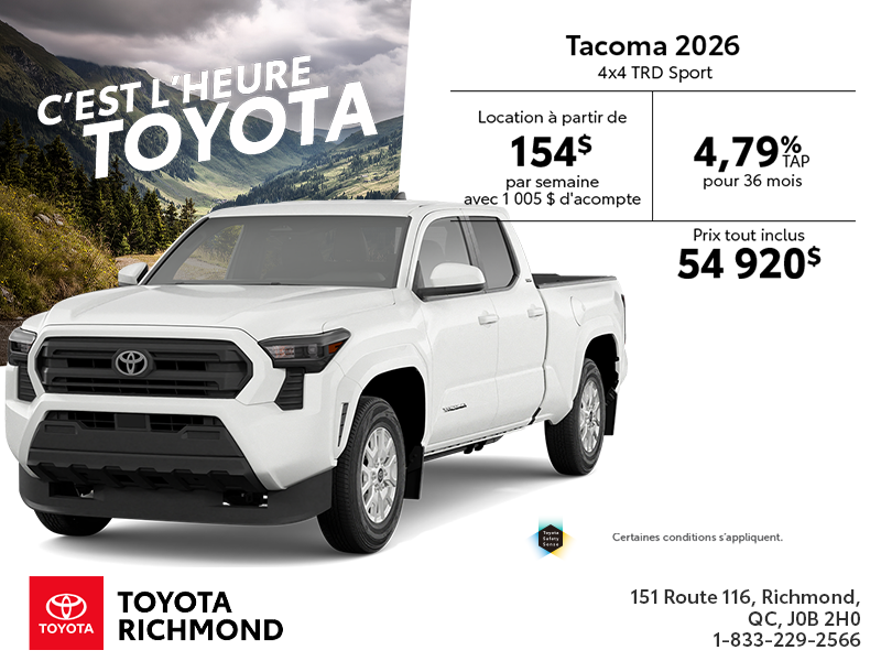 Toyota Tacoma 2026
