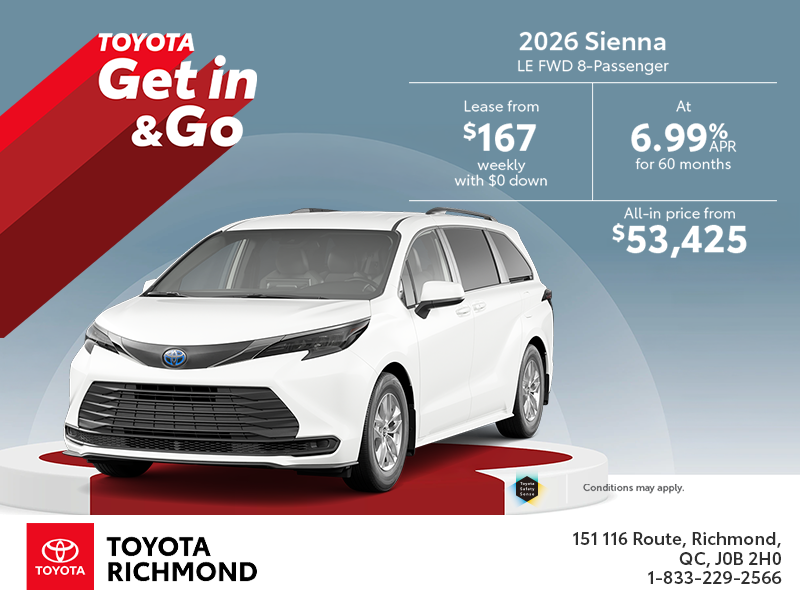 2026 Toyota Sienna Hybrid