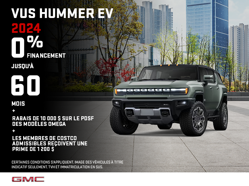 Le GMC Hummer EV 2024