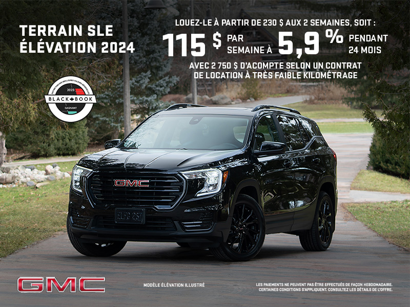 Le GMC Terrain 2024