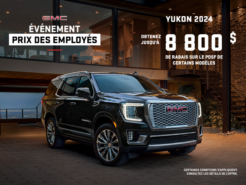 Le GMC Yukon 2024