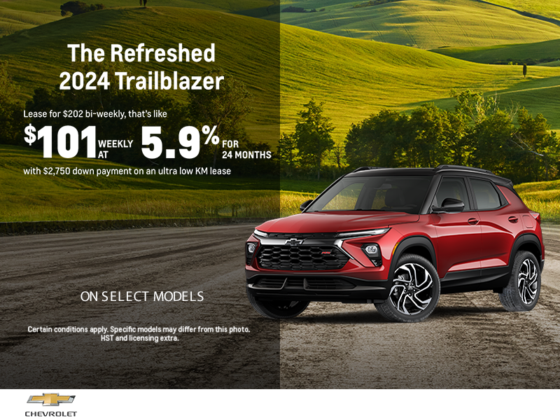 The 2024 Chevrolet Trailblazer