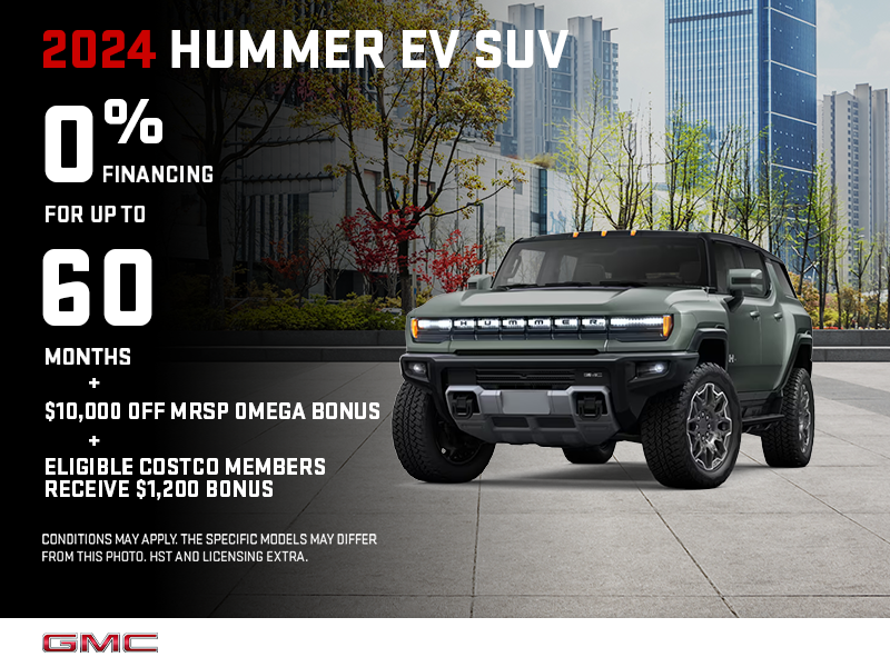 The 2024 GMC Hummer EV