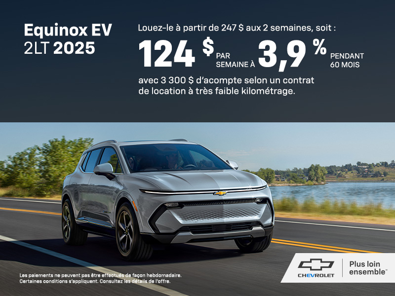 Le Chevrolet Equinox EV 2025