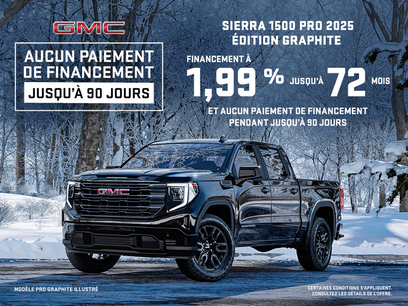 Le GMC Sierra 1500 2025