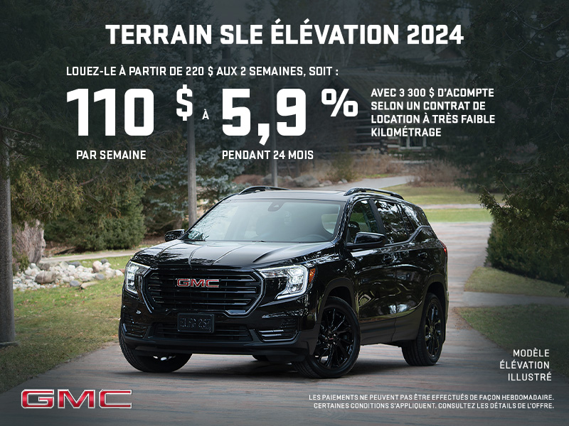 Le GMC Terrain 2024