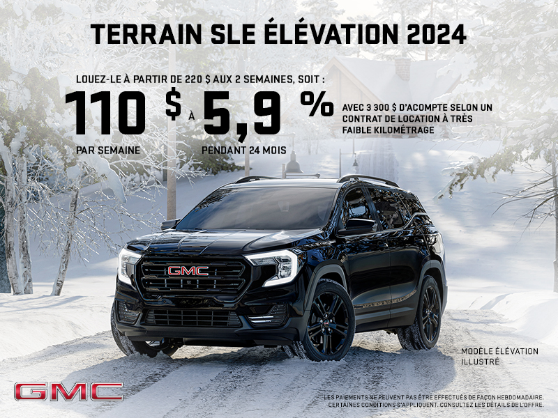 Le GMC Terrain 2024