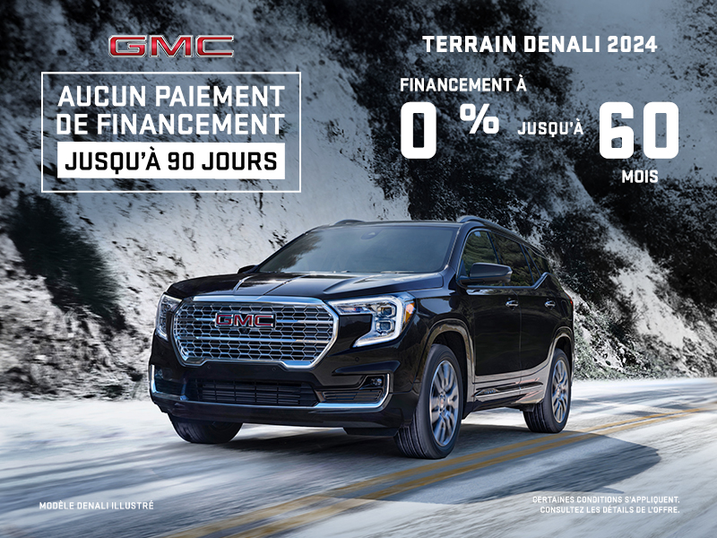 Le GMC Terrain Denali 2024