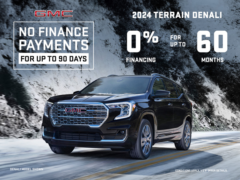 The 2024 GMC Terrain Denali