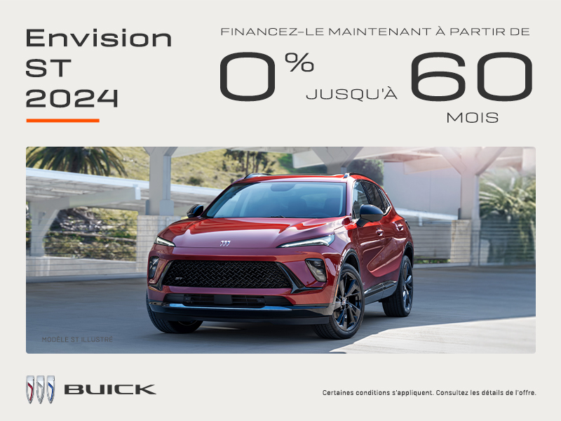 Procurez-vous le Buick Envision 2024