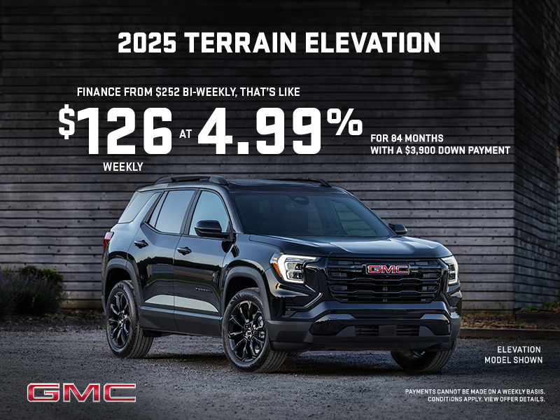 The 2025 GMC Terrain
