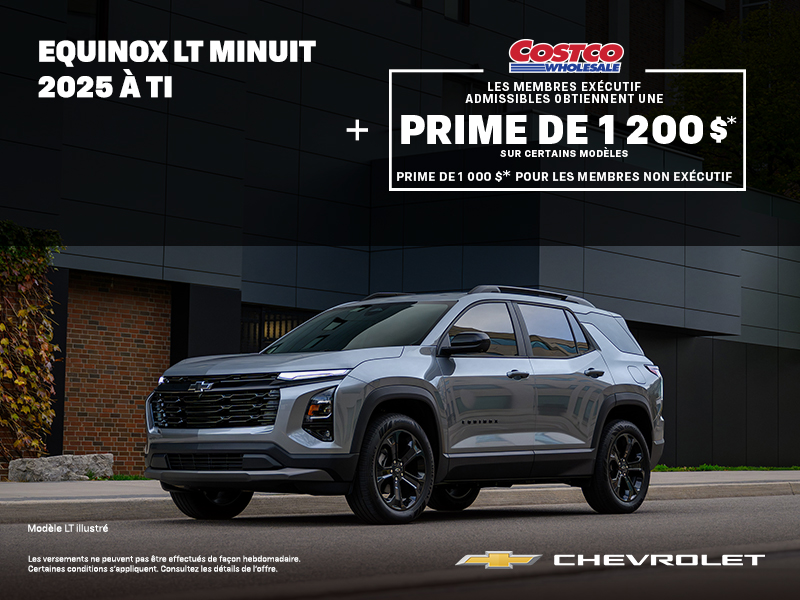 Le Chevrolet Equinox 2025