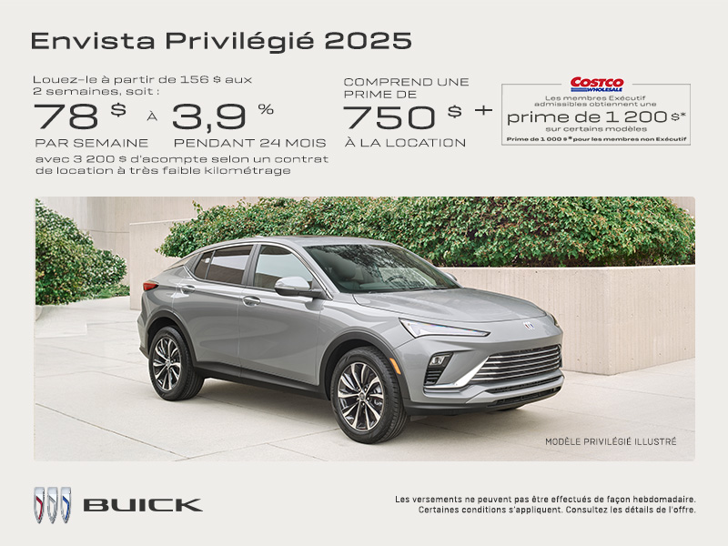 Procurez-vous la Buick Envista 2025