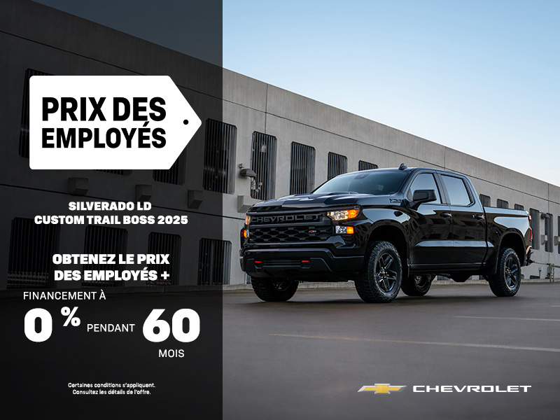 Le Chevrolet Silverado LD Custom