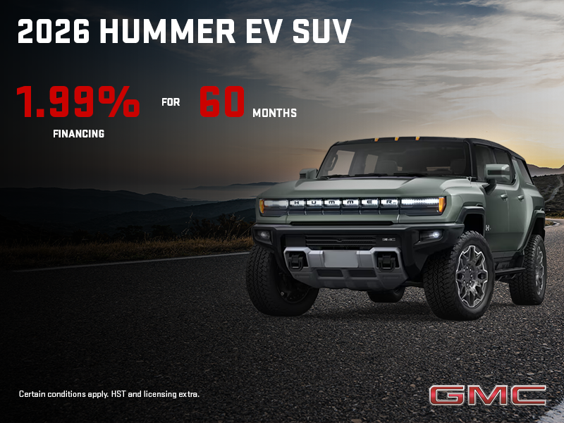 The 2026 GMC Hummer EV