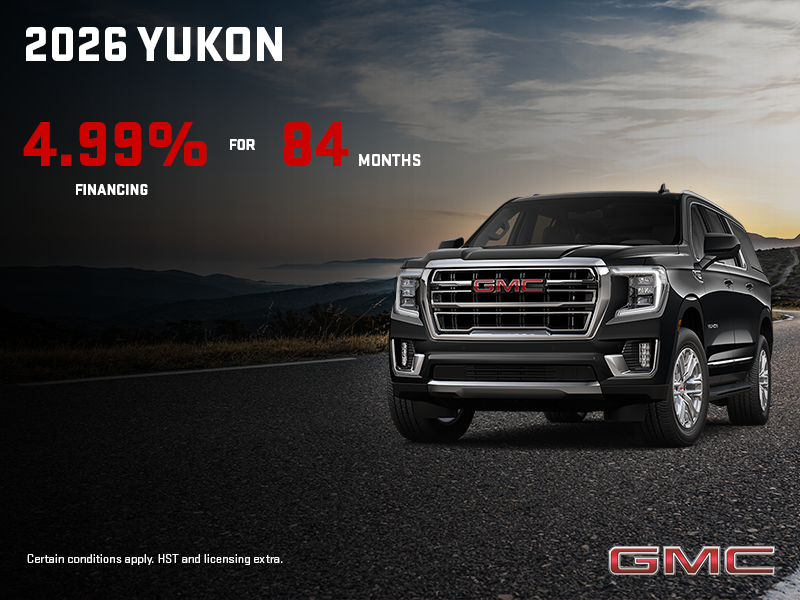 The 2026 GMC Yukon