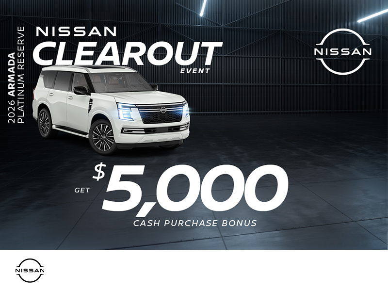 Get the 2026 Nissan Armada Today!