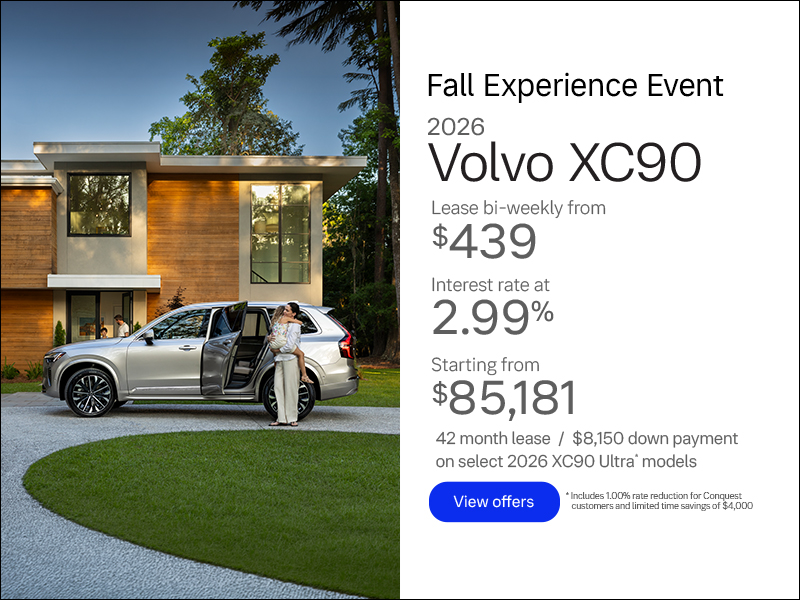 The 2026 Volvo XC90