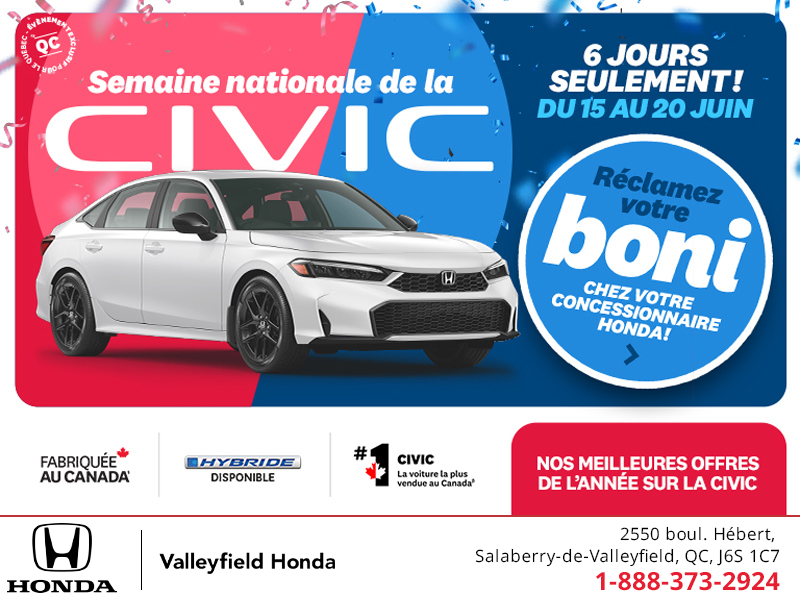 L'événement mensuel Honda !