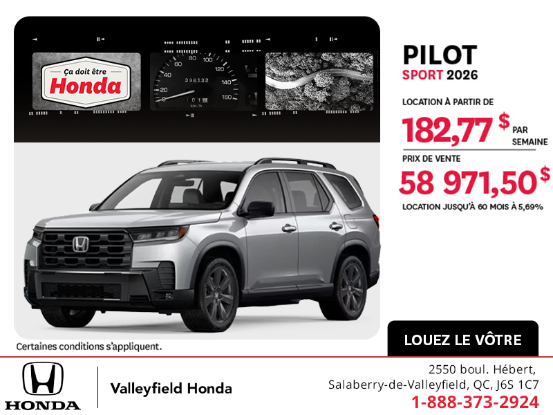 Honda Pilot 2026