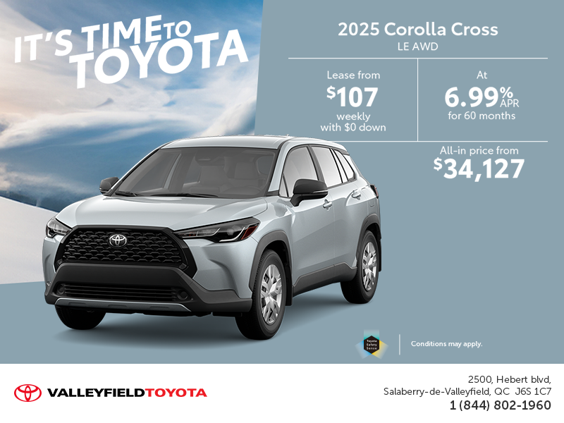 2025 Toyota Corolla Cross