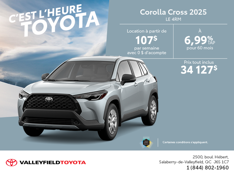 Toyota Corolla Cross 2025