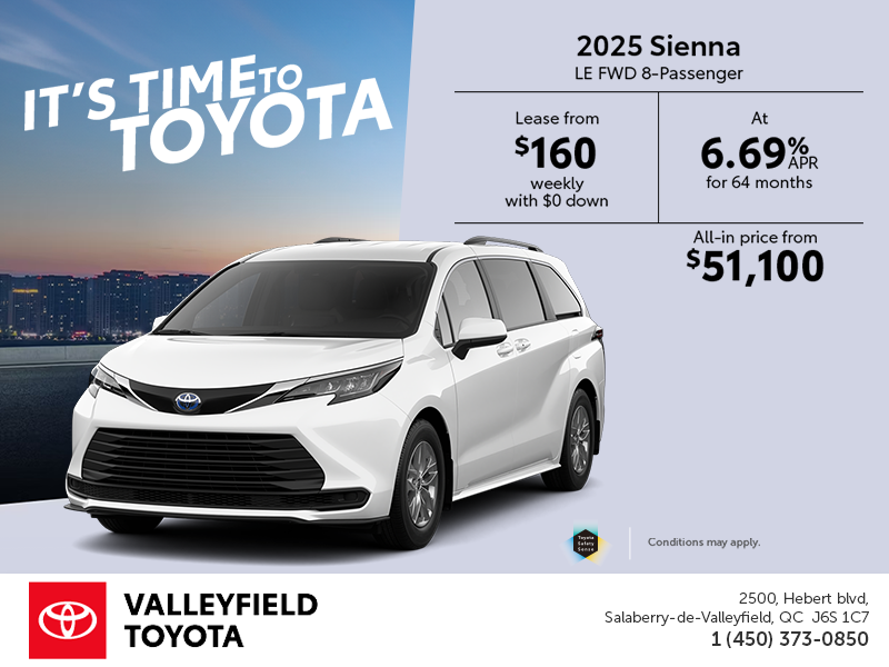 2025 Toyota Sienna Hybrid