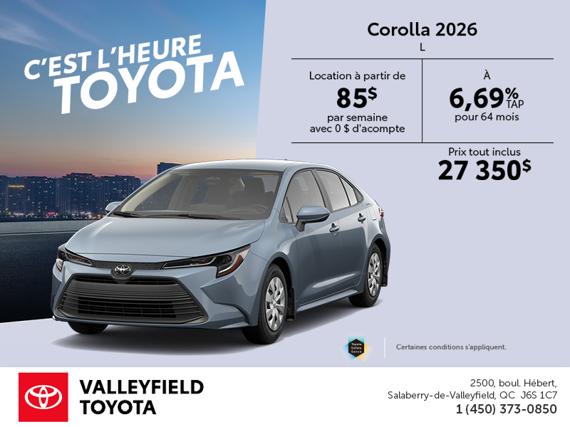 Toyota Corolla 2026