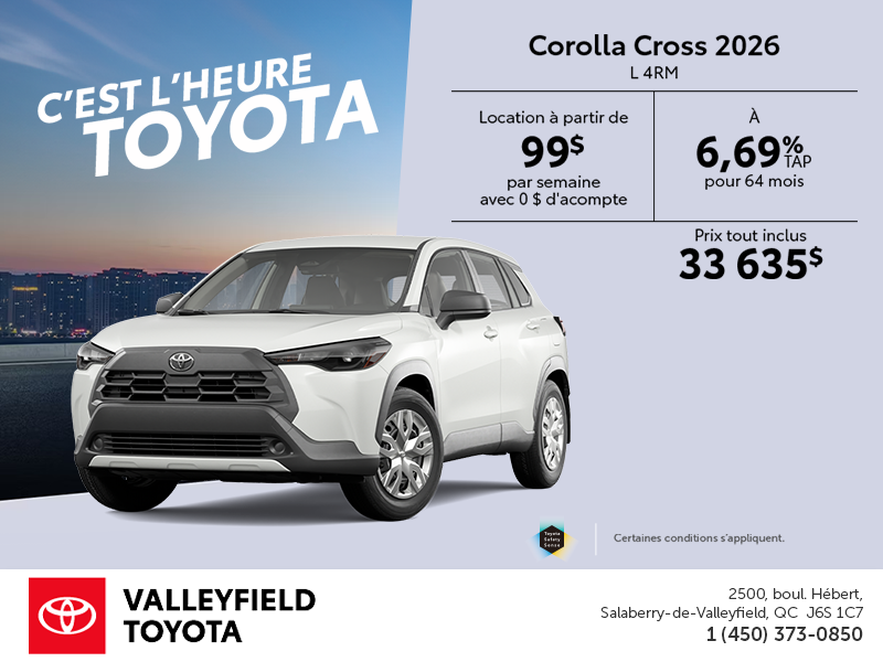 Toyota Corolla Cross 2026