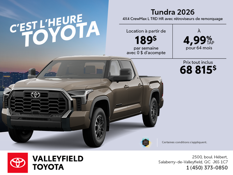 Toyota Tundra 2026