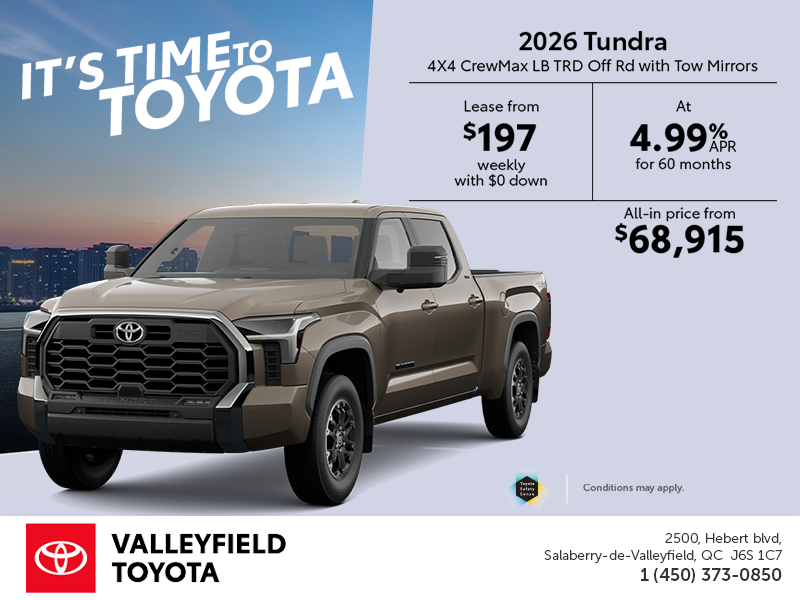 2026 Toyota Tundra