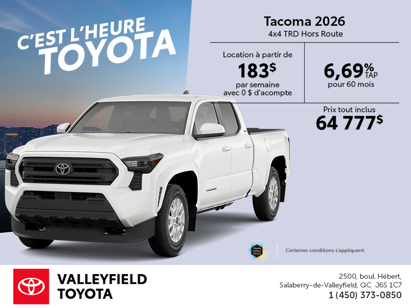 Toyota Tacoma 2026