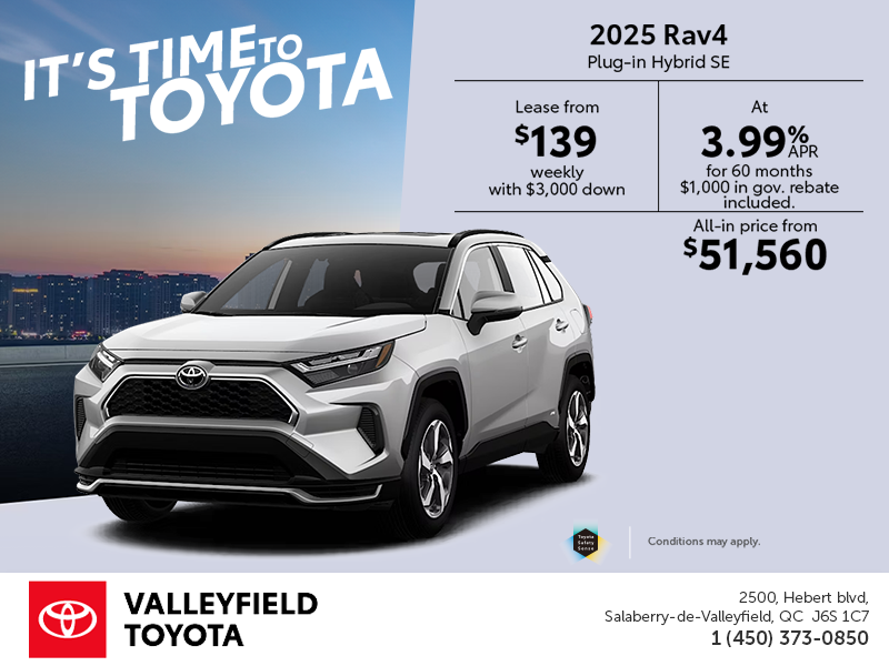 2025 Toyota RAV4 Plug-In Hybrid