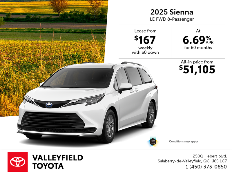 2025 Toyota Sienna Hybrid