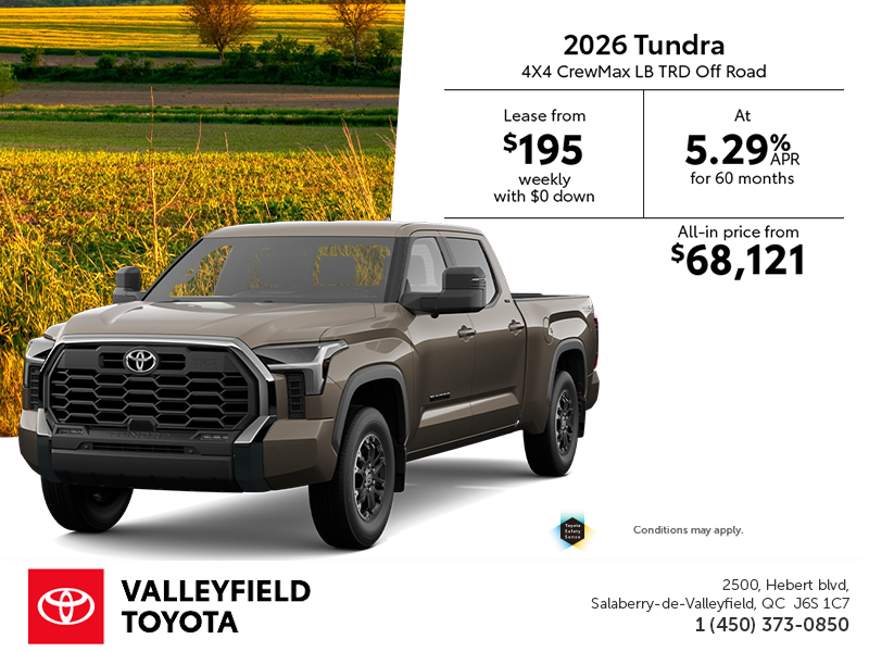 2026 Toyota Tundra