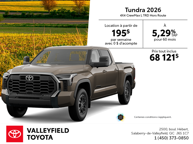 Toyota Tundra 2026