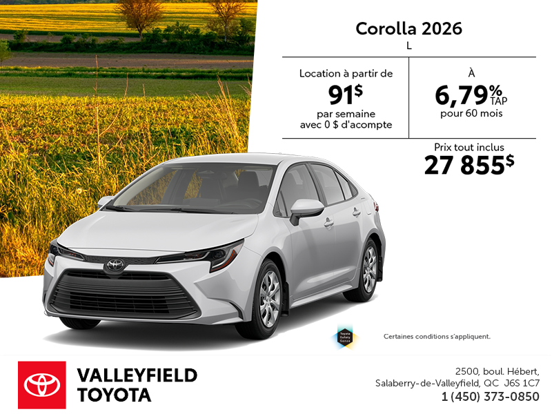 Toyota Corolla 2026
