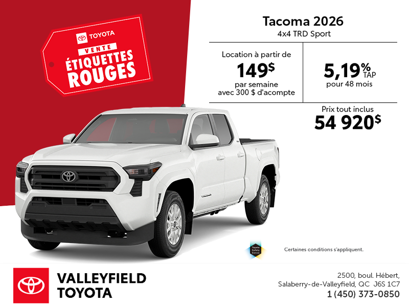 Toyota Tacoma 2026