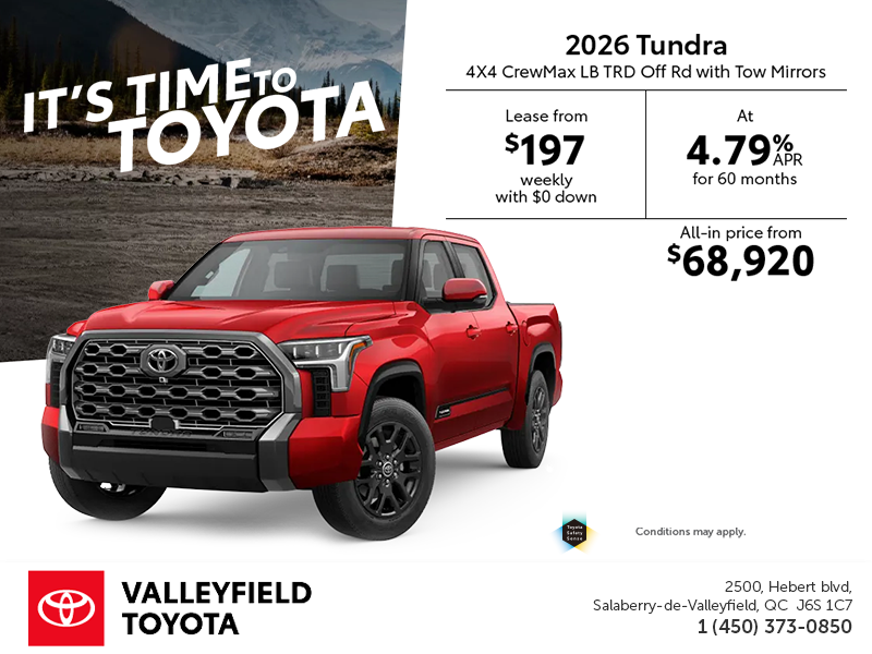 2026 Toyota Tundra